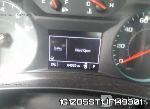 1G1ZD5ST1JF149301 фото 8