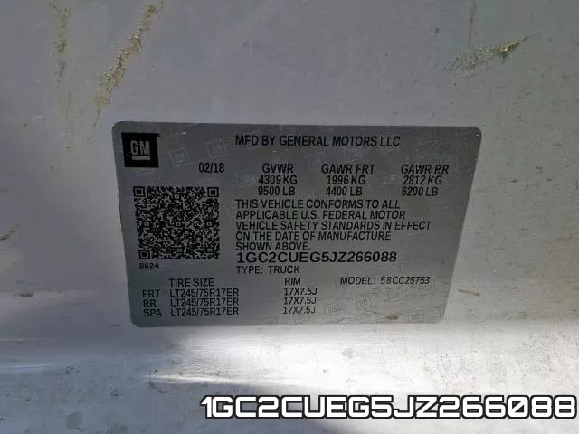 1GC2CUEG5JZ266088 фото 2