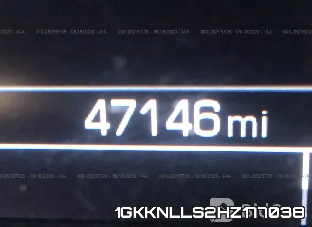 1GKKNLLS2HZ177038 фото 8