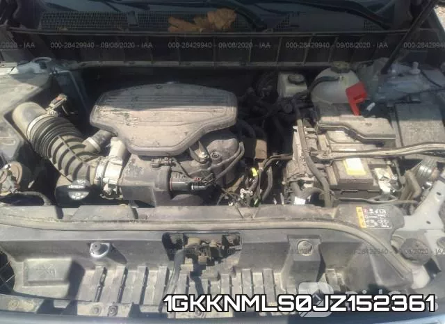 1GKKNMLS0JZ152361 фото 2