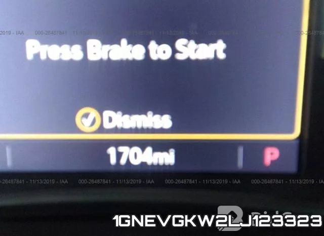 1GNEVGKW2LJ123323 фото 8