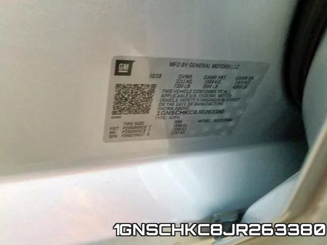 1GNSCHKC8JR263380 фото 2