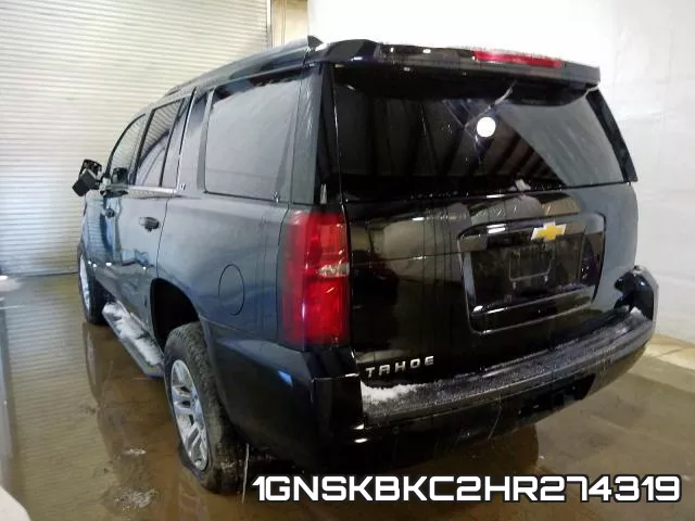 1GNSKBKC2HR274319 фото 4