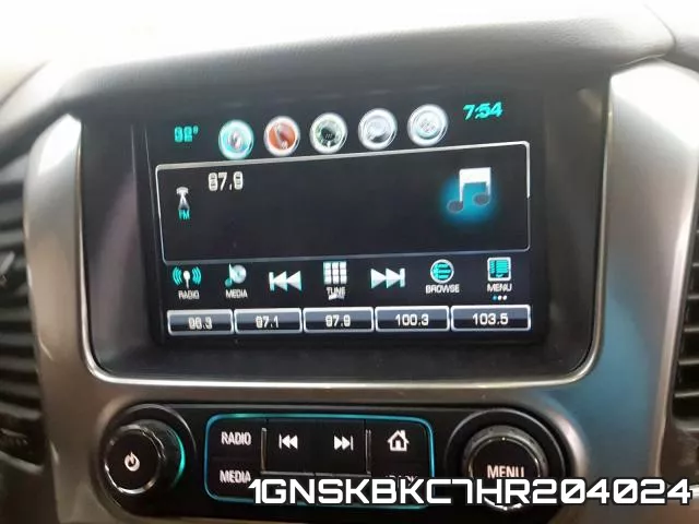 1GNSKBKC7HR204024 фото 10