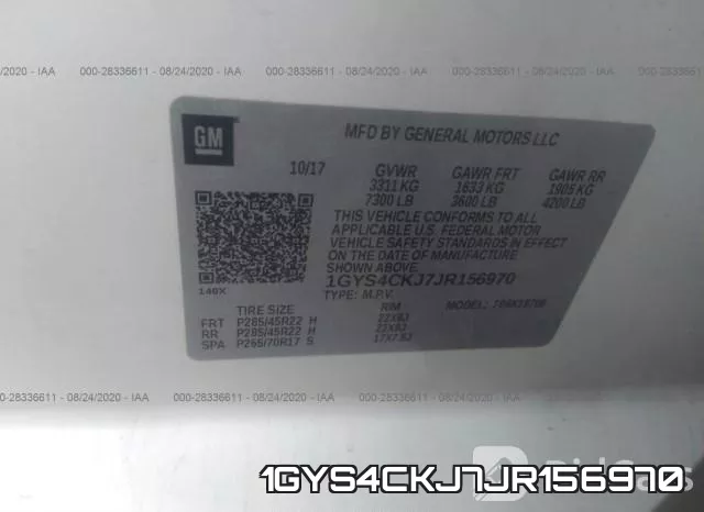 1GYS4CKJ7JR156970 фото 10