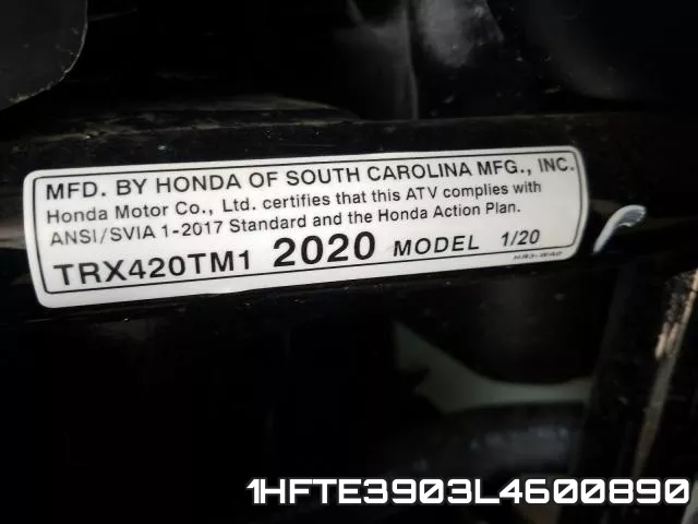 1HFTE3903L4600890 фото 2