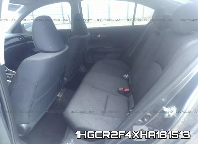 1HGCR2F4XHA181513 фото 9