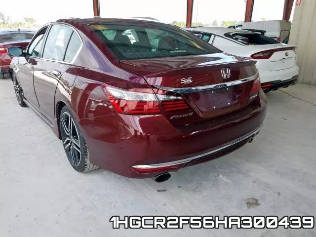 1HGCR2F56HA300439 фото 4