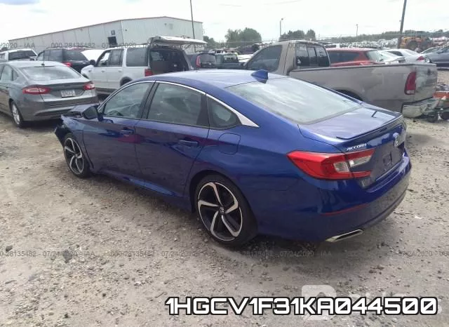 1HGCV1F31KA044500 фото 4