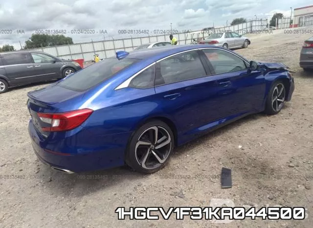 1HGCV1F31KA044500 фото 5
