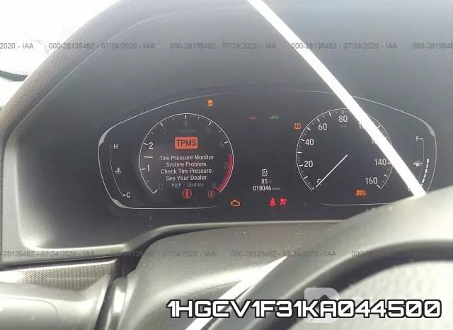 1HGCV1F31KA044500 фото 8