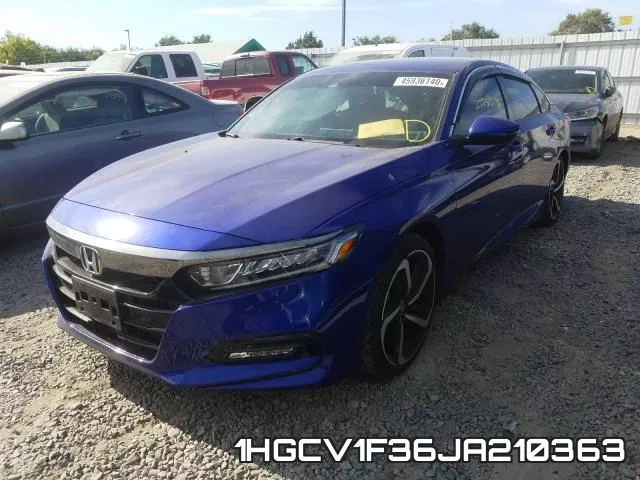 1HGCV1F36JA210363 фото 3