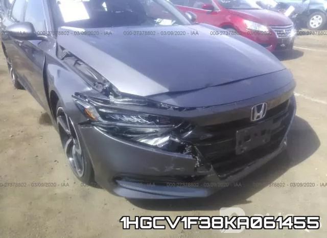 1HGCV1F38KA061455 фото 7