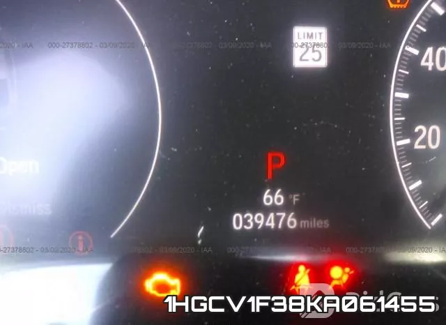 1HGCV1F38KA061455 фото 8