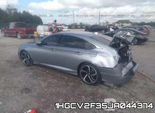 1HGCV2F35JA044374 фото 4