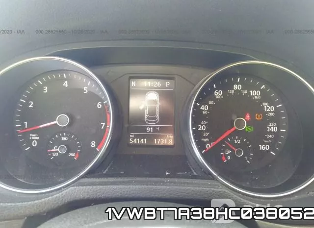 1VWBT7A38HC038052 фото 8