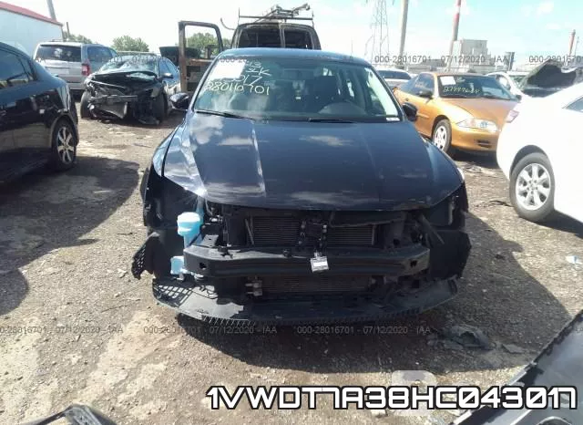 1VWDT7A38HC043017 фото 7