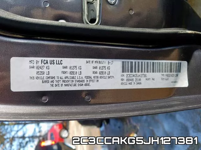 2C3CCAKG5JH127381 фото 2