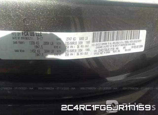 2C4RC1FG6JR117159 фото 10