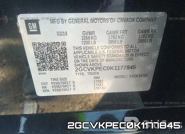 2GCVKPEC0K1177845 фото 10