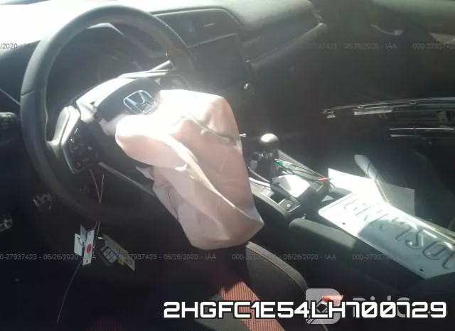 2HGFC1E54LH700729 фото 6