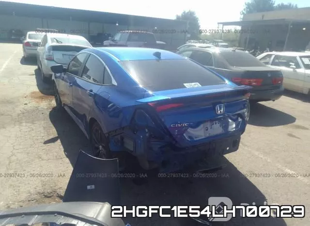 2HGFC1E54LH700729 фото 7