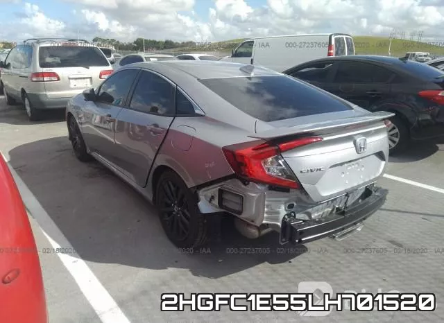 2HGFC1E55LH701520 фото 4