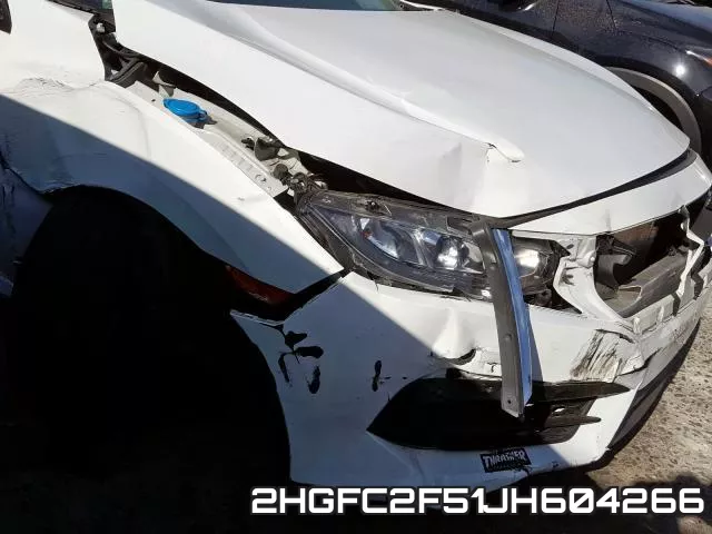 2HGFC2F51JH604266 фото 10