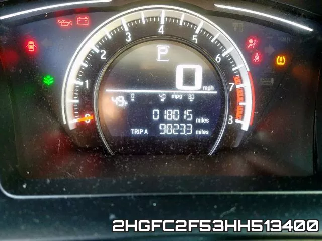 2HGFC2F53HH513400 фото 9