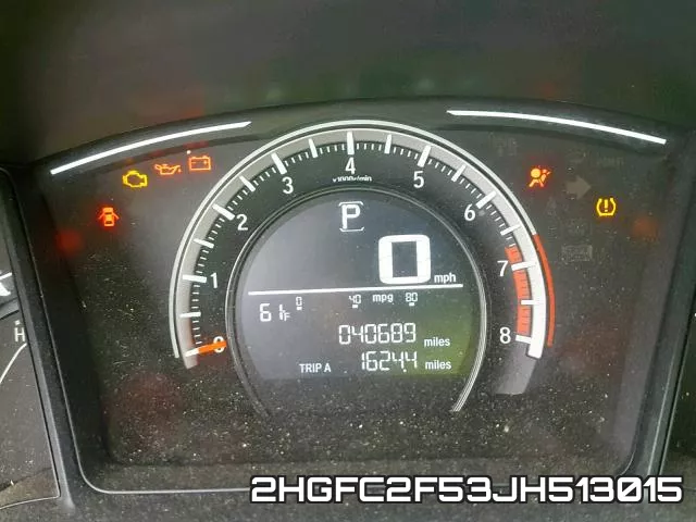 2HGFC2F53JH513015 фото 9