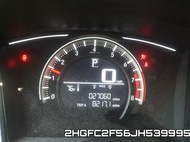 2HGFC2F56JH539995 фото 9