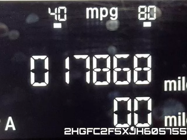 2HGFC2F5XJH605755 фото 9