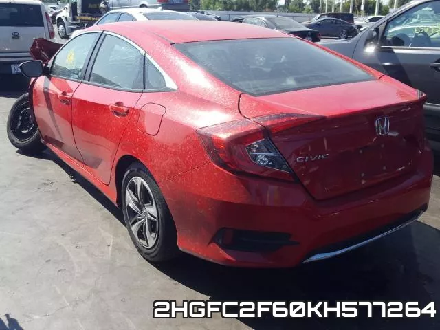 2HGFC2F60KH577264 фото 4