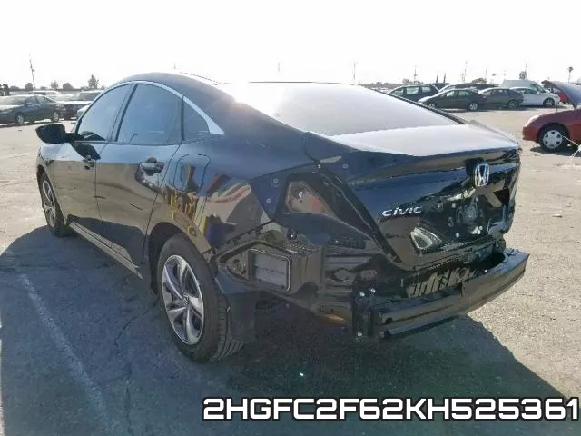 2HGFC2F62KH525361 фото 4