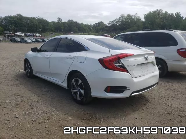 2HGFC2F63KH597038 фото 4