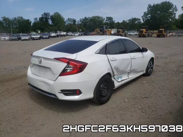 2HGFC2F63KH597038 фото 5