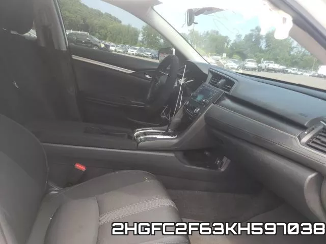 2HGFC2F63KH597038 фото 6