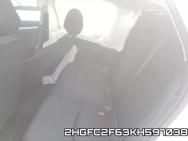 2HGFC2F63KH597038 фото 7