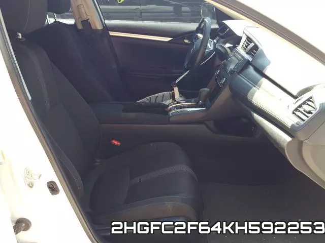 2HGFC2F64KH592253 фото 6