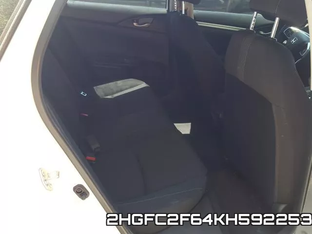 2HGFC2F64KH592253 фото 7