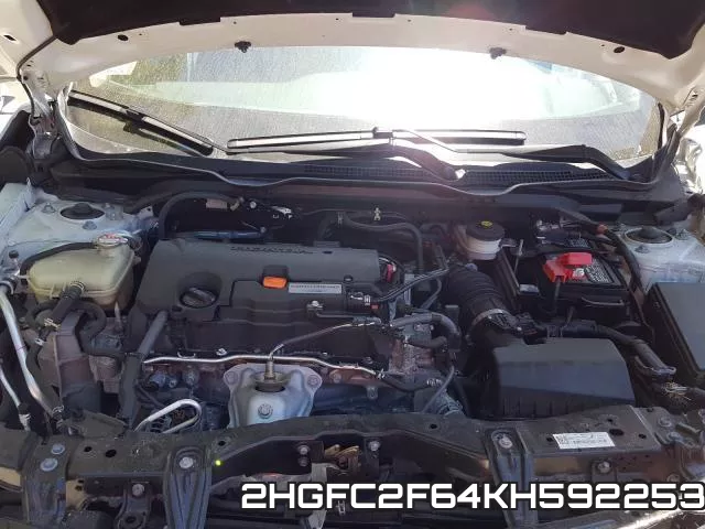 2HGFC2F64KH592253 фото 8