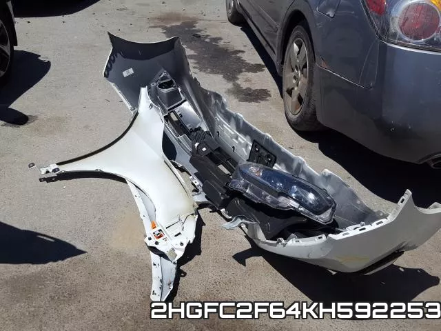 2HGFC2F64KH592253 фото 10