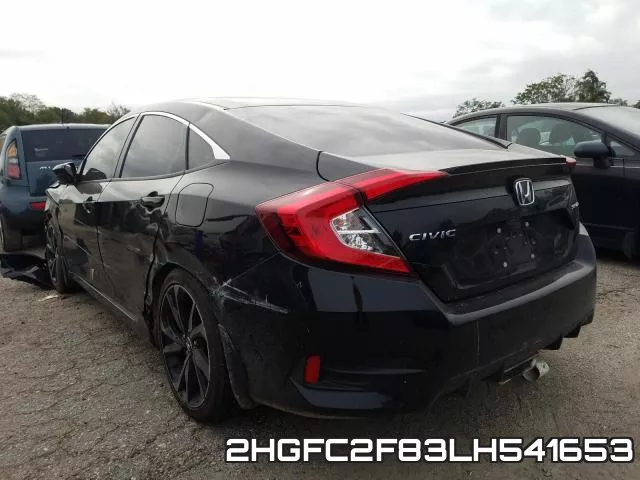 2HGFC2F83LH541653 фото 3