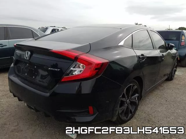 2HGFC2F83LH541653 фото 4