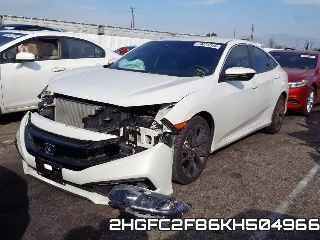 2HGFC2F86KH504966 фото 3