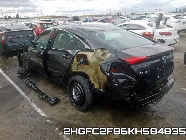 2HGFC2F86KH584835 фото 4