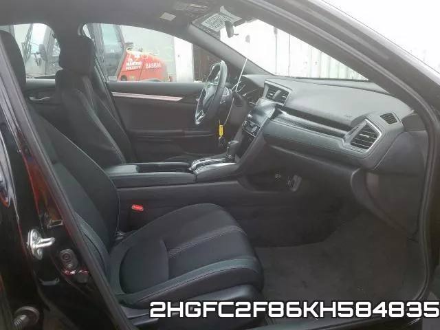 2HGFC2F86KH584835 фото 6