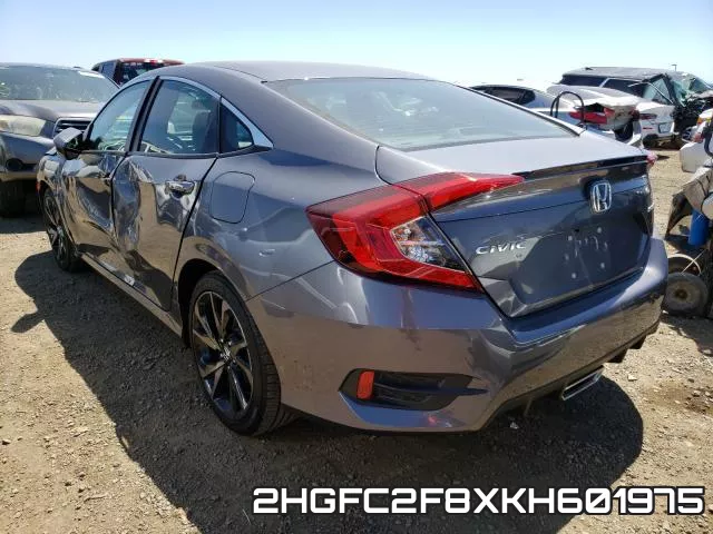 2HGFC2F8XKH601975 фото 4