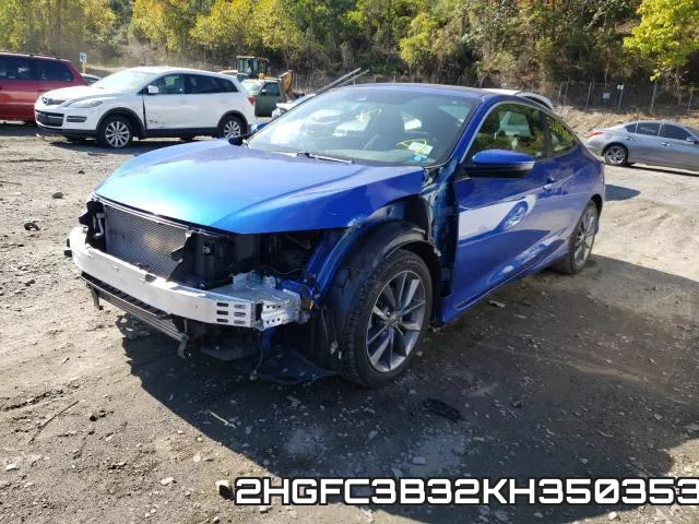 2HGFC3B32KH350353 фото 3