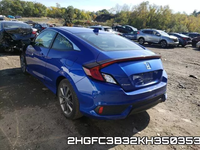 2HGFC3B32KH350353 фото 4